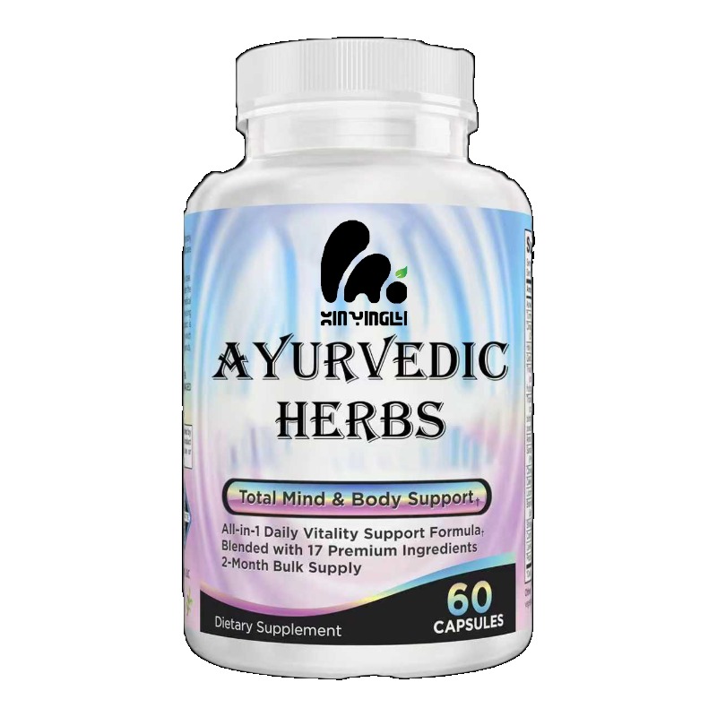 Ayurvedic & Herbal Wellness Kits - 60 كبسولة من مركب الأعشاب الأيورفيدية
