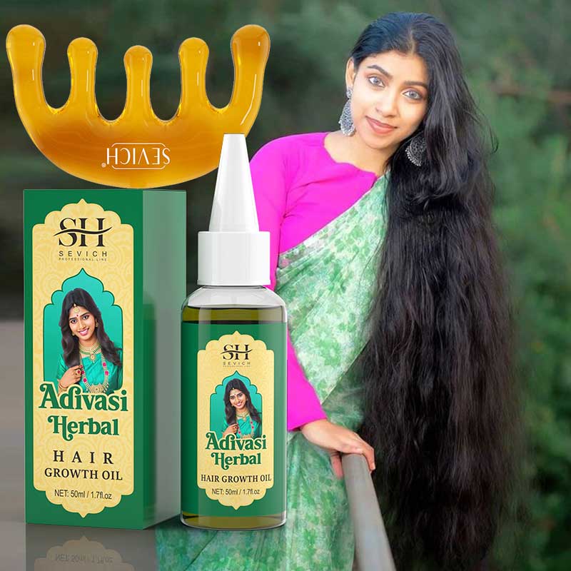 Ayurvedic & Herbal Wellness Kits - Sevich الهند العشبية زيت نمو الشعر