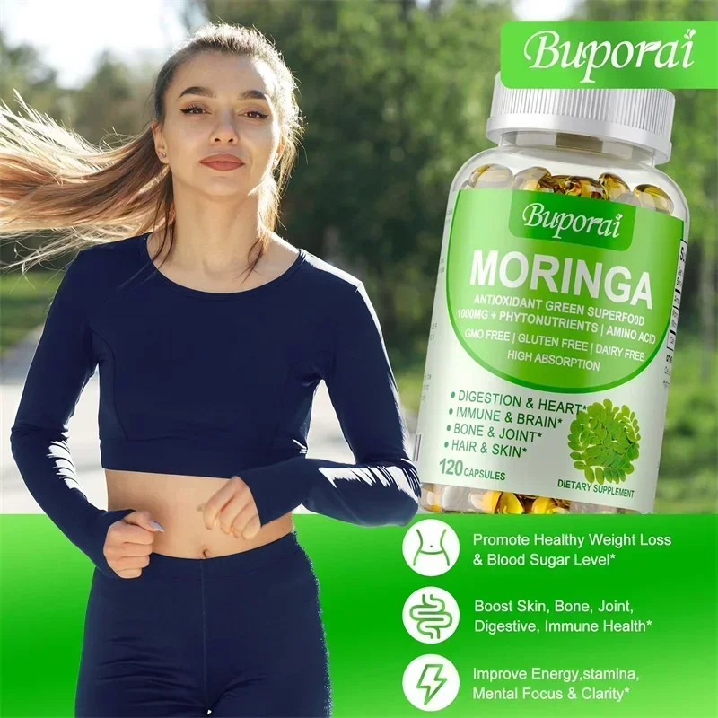 كبسولات مورينجا - تعزز عملية ا - مراجعة Moringa Leaf Powder وسعره