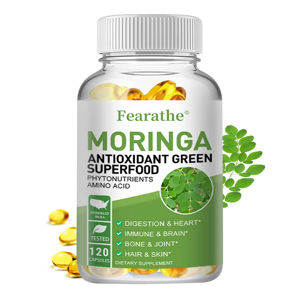 كبسولات المورينجا العضوية 1000 - مراجعة Moringa Leaf Powder وسعره