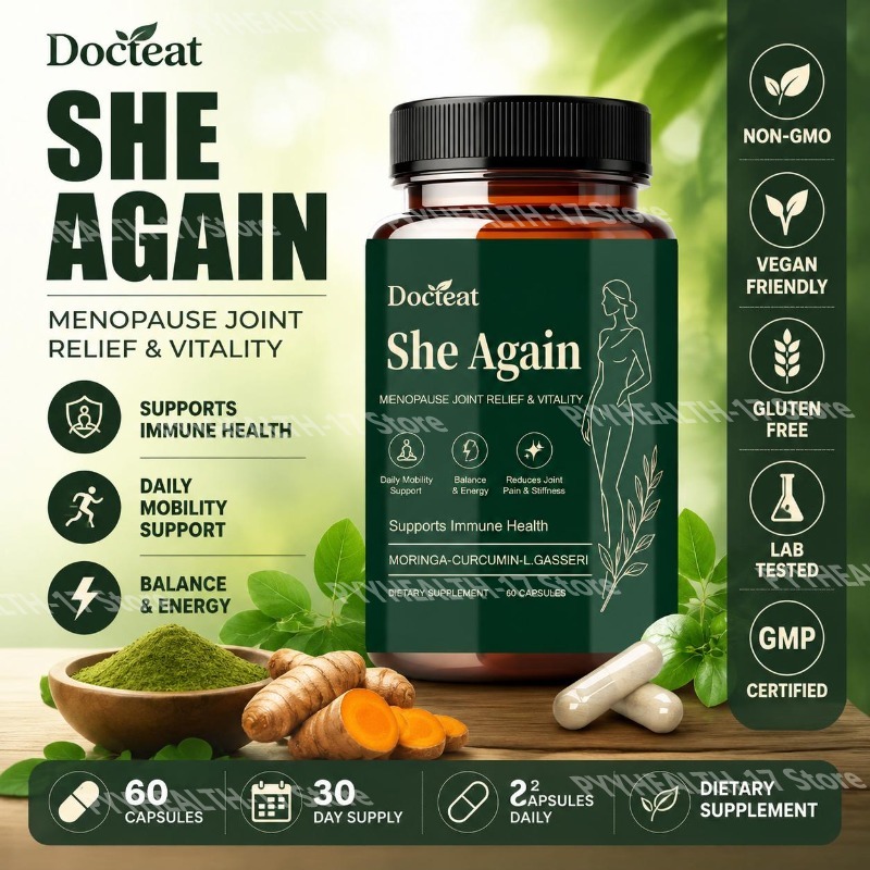 دكتييت شي أجين كبسولات دعم الم - مراجعة Moringa Leaf Powder وسعره