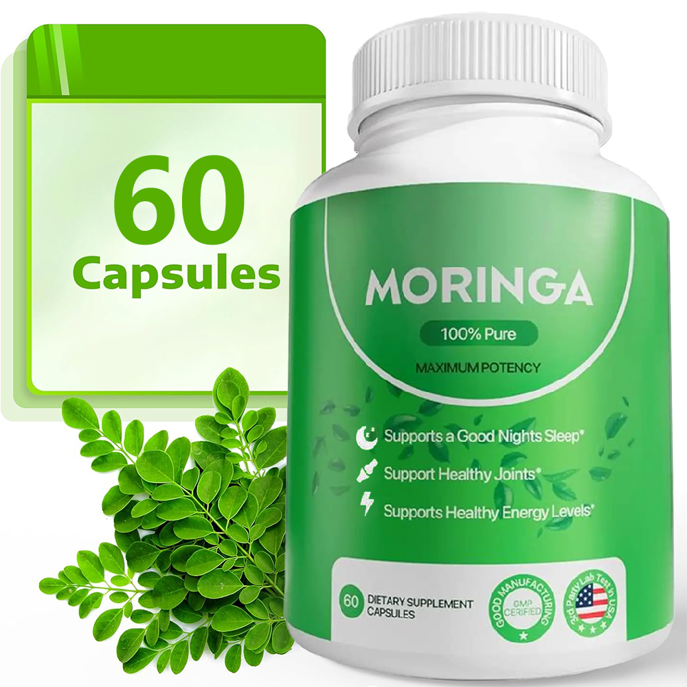 كبسولات المورينجا - تعزز الطاق - مراجعة Moringa Leaf Powder وسعره