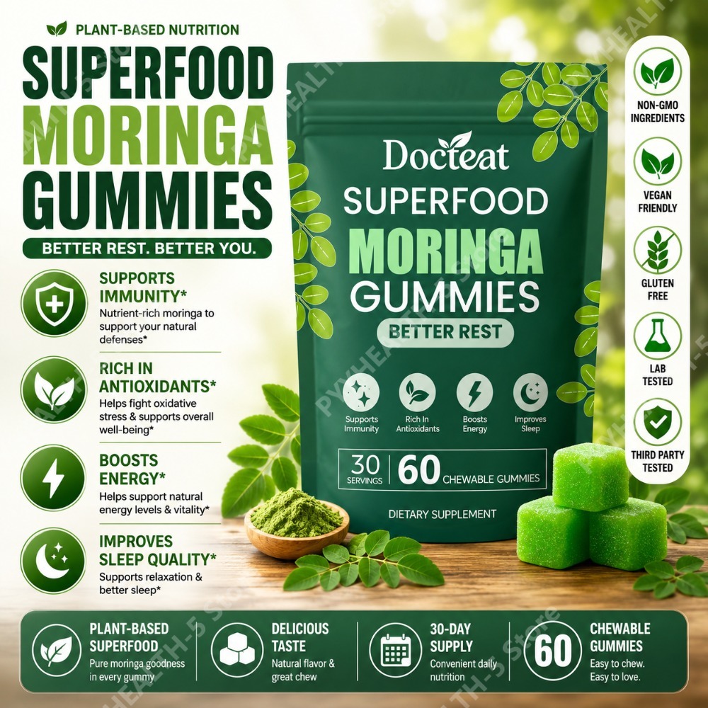 حلوى المورينجا من دوكتيت مع في - مراجعة Moringa Leaf Powder وسعره